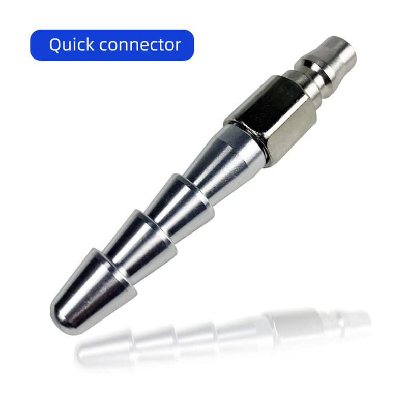 Piezas de actuador lineal alternativo, conector rápido M6 3XLR, accesorios de actuador lineal con ventosa, accesorios de conector final: Índigo