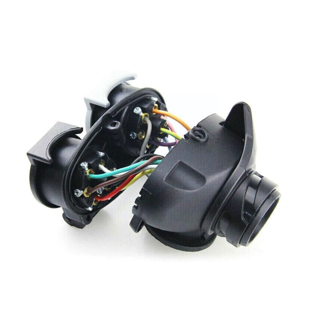 13 Pin Plug To 12N / 12S 7 Pin Sockets Caravan Towing Trailer Conversion Wiring Connector 12V Connector Socket Adapter Trai U8B5