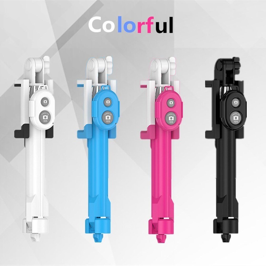 4 In One Selfie Stick Wireless Selfie Stick Mobile Phone Universal One Wireless Self-Timer Artifact Tripod Selfie Stick