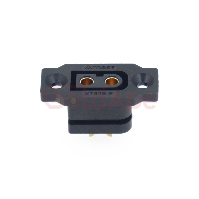 AMASS Quick Charge XT60E-F.B Model Airplane Battery Gold-plated 30A High Current Female Plug Mountable XT60 Connector Black: army green