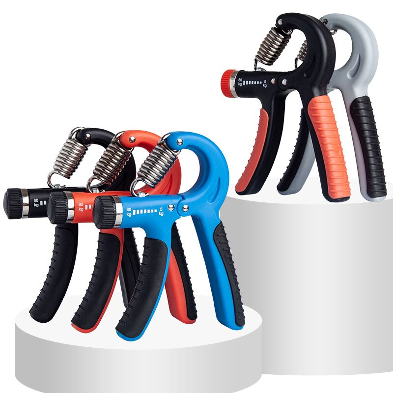 5-60kg justerbare tunge gripere fitness håndtrener grep fatgrip håndledd øke styrken fjær finger klype carpal expander