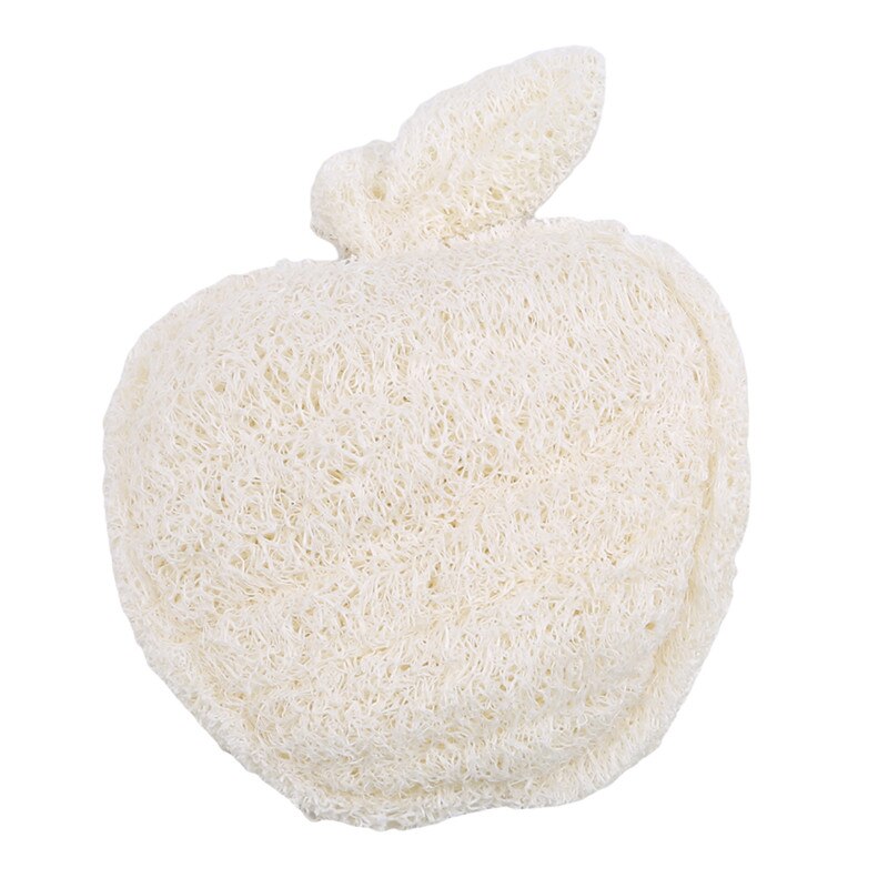 Luffa handduk barn badtorka tecknad badlakan luffa badboll luffa bad blomma baby rengöring vård: Äpple