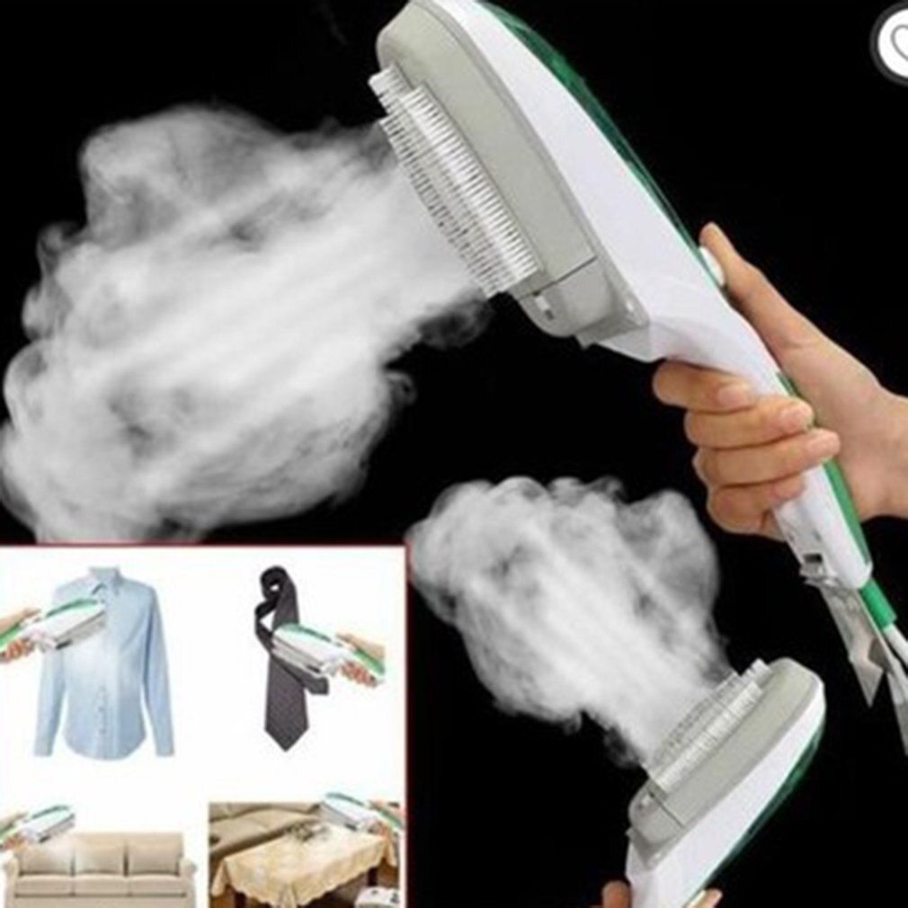 Mini Portable Handheld Electric Steam Iron 220V 1000W Clothes Iron Brush UK Socket for Home Traveling