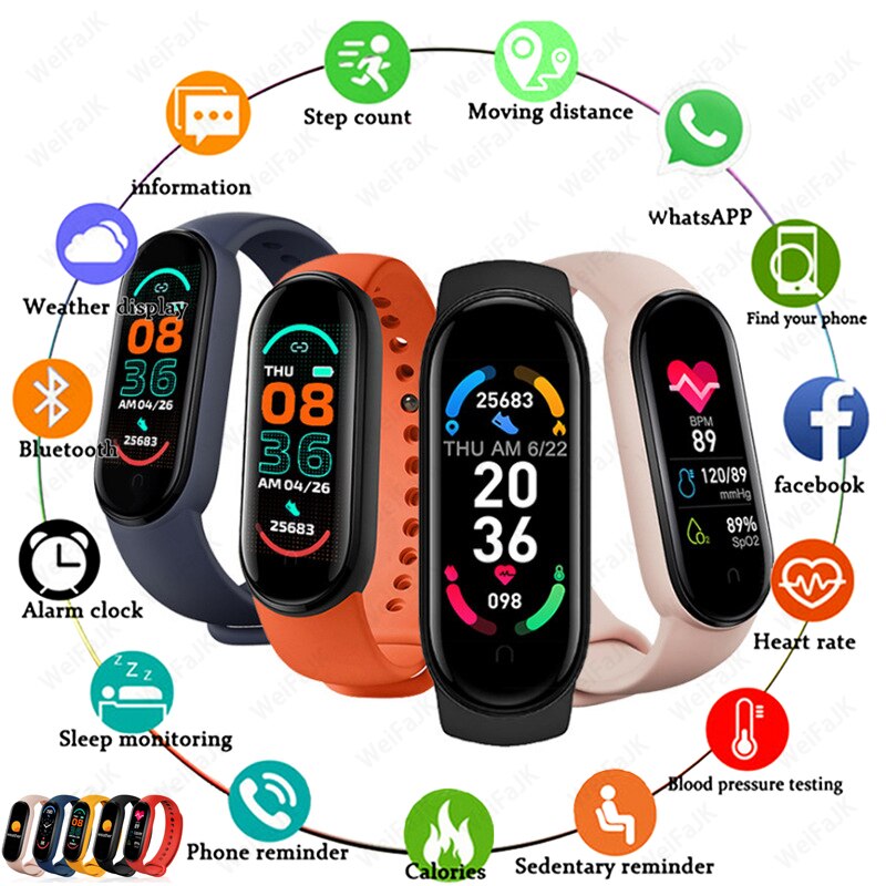 Xiaomi Clever Uhren Männer frauen Smartwatch Herz Bewertung Schritt Kalorien Fitness Verfolgung Sport Armbinde Für iPhone Xiaomi Clever uhr