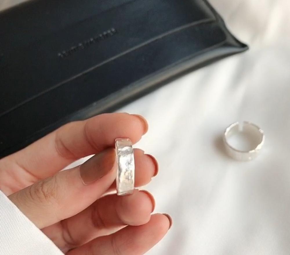 Xiyanike förhindra allergi 925 sterling silver parringar trendiga minimalistiska geometriska handgjorda smycken bröllopstillbehör