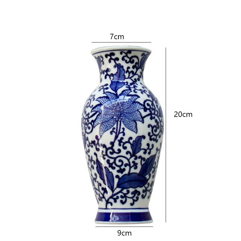 Ceramic Wall Decoration Wall Flower Arrangement Jingdezhen Ceramics Blue and White Porcelain Home Decorations: E