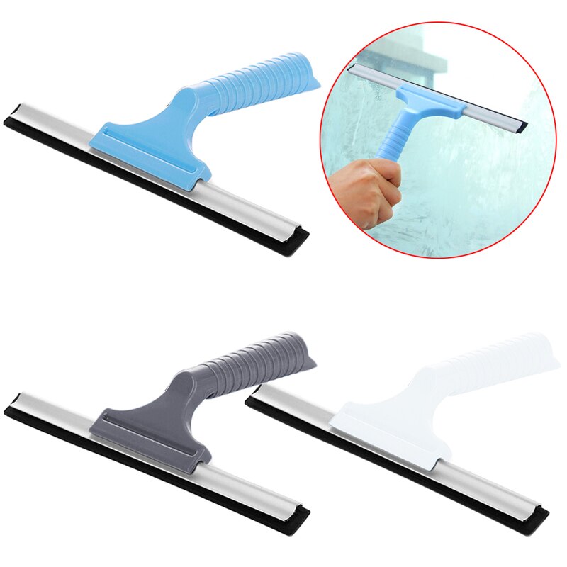 Car Glass Windshield Cleaner Wiper Window Squeegee Shower Shaver Scraper Tool E7CA