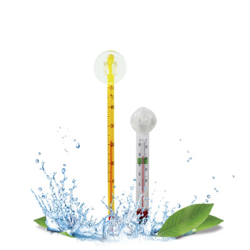 Aquarium Aquarium Glas Water Temperatuur Thermometer & Zuignap Draagbare