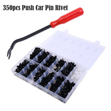 350pcs Push Car Pin Fastener Remover Tool Riv-et Clip Trim Panel Retainer Molding Toolbox Accessories Kit