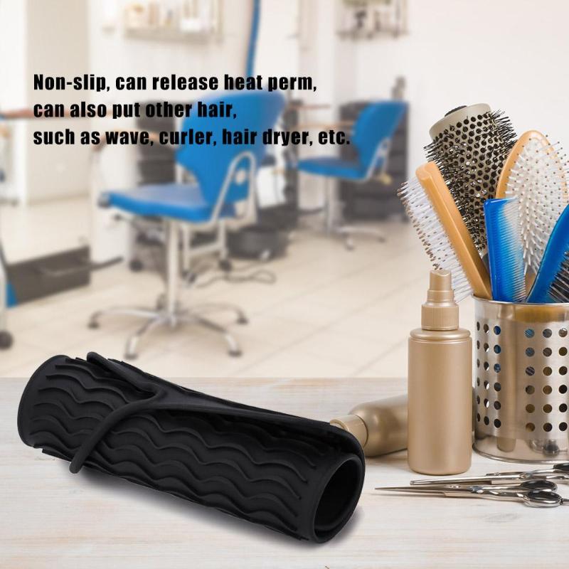 1PC Silicone cheveux lisseur tapis résistant à la chaleur tapis Salon style outils cheveux lisseur fer à friser outils cheveux soin outil
