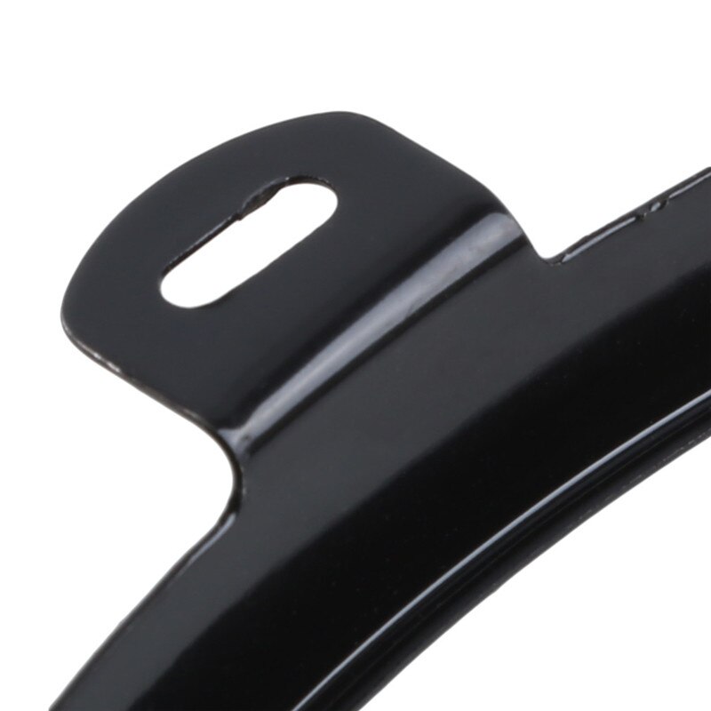 Metallring for jeep wrangler 7 tommers rund frontlysbrakett svart ring for 2007- jeep jk & wrangler ubegrenset