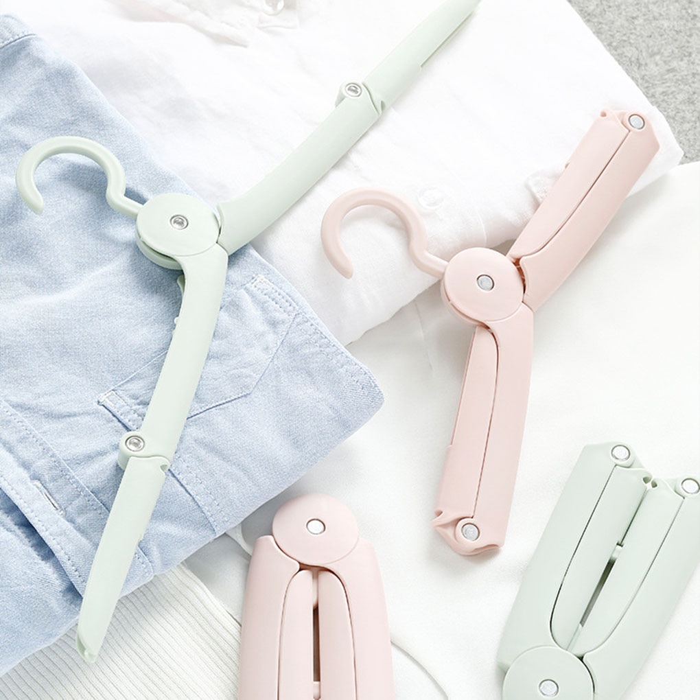 Arrivals Clothes Hangers For Travelling Camping PP Portable Drying Rack Folding Scalable Dress Anti-slip Coat Drying Rack