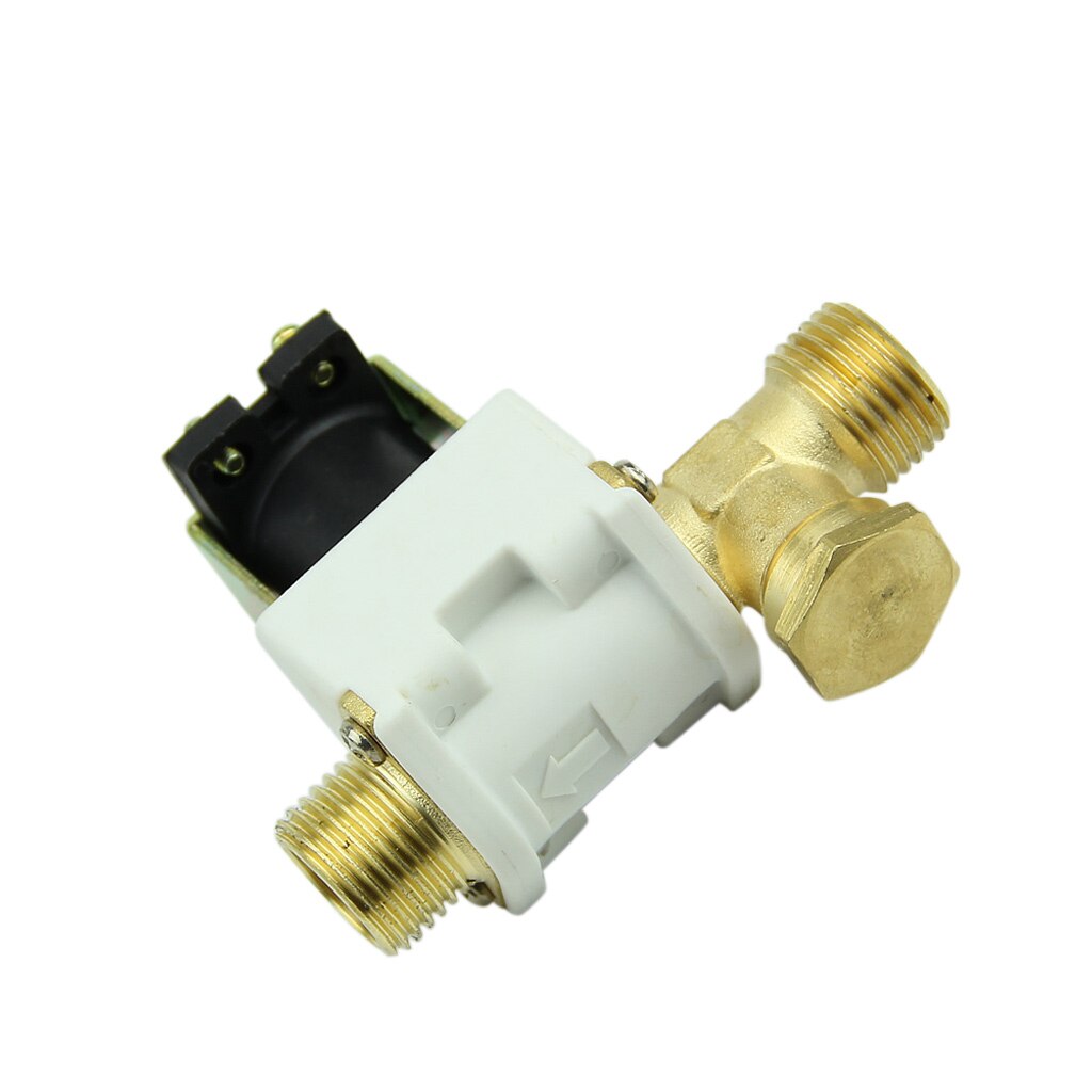 Pneumatisch magneetventiel, mini waterbesparende magneetventiel, 12 V DC 1/4 inch 2 normaal gesloten magnetische snelventiel voor lucht vloeibare olie ventiel