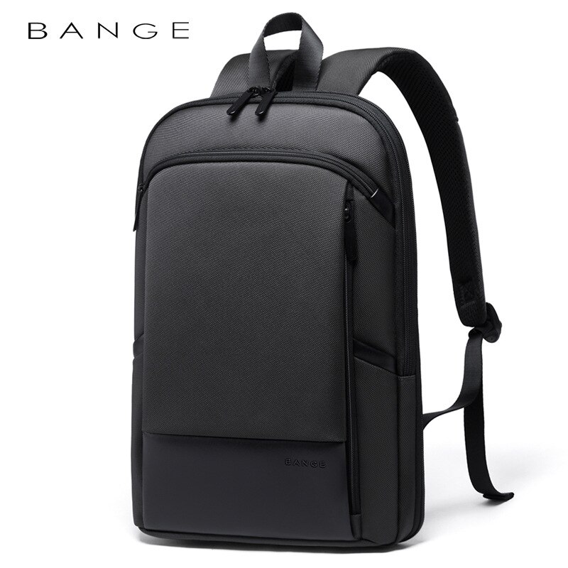 Mochila para ordenador portátil de 15,6 "para hombre, bolso de hombro para Moto y motorista, impermeable, clásico, a la: black