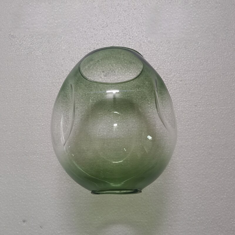 Vervanging Glas Lampenkap &amp; Cover Voor Kroonluchters Accessoire Globe Glas Cover: Gradient green