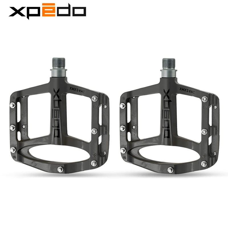 XPEDO XMX24MC Pedal de bicicleta de magnesio 2 rodamientos de cartucho husillo cr-mo pedales de bicicleta de carretera MTB piezas de ciclismo ultraligeras Wellgo: YELLOW