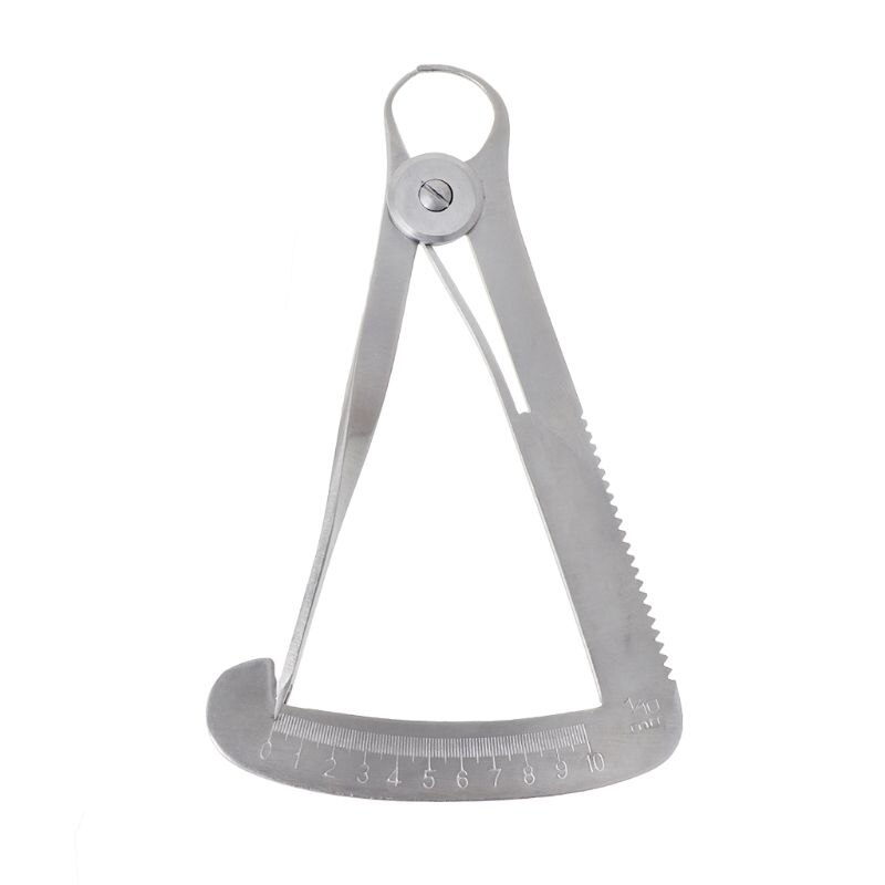 Dental Gauge Caliper Dentist Tools Dental Caliper For Metal/Wax Dental Lab Tool: B