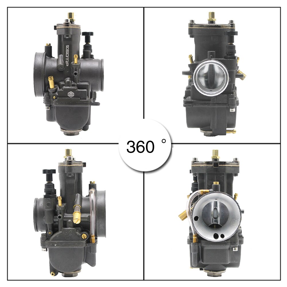 ZSDTRP PWK OKO Flat Slide 28mm 30mm 32mm 34mm Carburateur Carburador Voor 175CC 200cc 250cc Motorfiets dirt Bike Met Power Jet