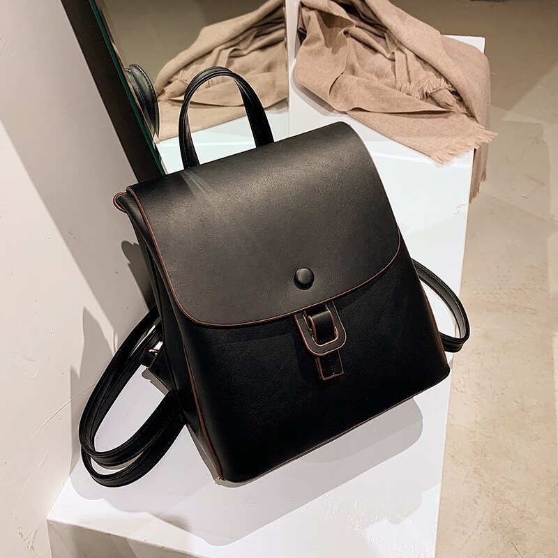 Mode Vrouwen Rugzak Tas Pu Leer Vrouwen Rugzak Ontwerpers Voor Tiener Meisje Reizen Boeken Rugzak