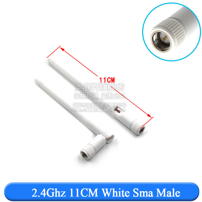 Kit Adaptateur Antenne WiFi 2,4/5/5,8 GHz - Avec Câbles U.FL Vers RP-SMA Et Support PCI Pour Carte Mini PCI-E - 8
