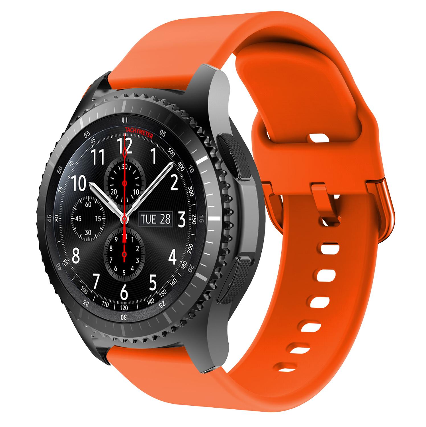 Gear S3 Frontier/Classic Watch Band 22mm Silicone Sport Replacement Watch Men women's Bracelet watches Strap for Samsung Gear S3