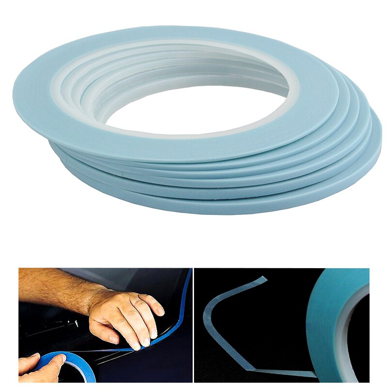 Blue High-Temp PVC Vinyl Fine Line Masking Tape Car Auto Body Shops Fineline Painter Tape 2mm x 33m