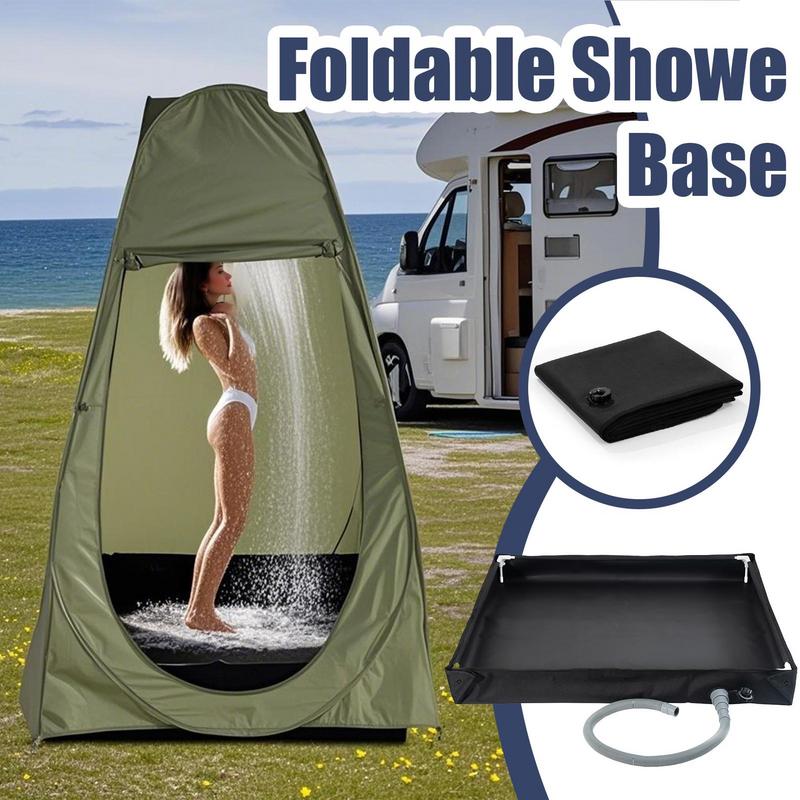 Camping Douchetent Vloerbasis Met afvoerslang Buitentent Douchebak Opvouwbare douchepan Huisdieren Douchebak Basis voor op reis