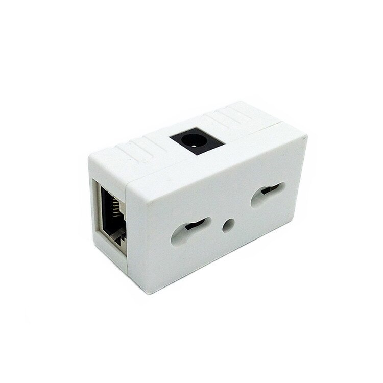 10PCS/LOT RJ45 Connector POE Splitter Injector For IP Camera,IP Phone combiner Power over Ethernet Adapter switch