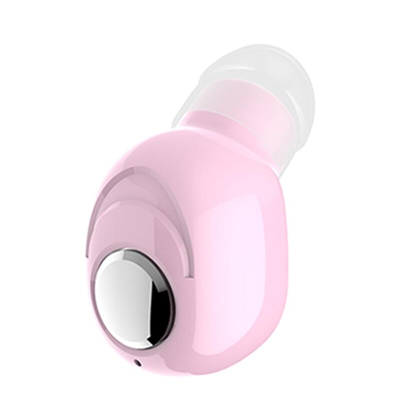 Mini Draadloze Bluetooth Oortelefoon V5.0 Stereo In-Ear Headset Met Microfoon Sport Running Oordopjes Oordopjes Voor Samsung Huawei Xiaomi: Pink