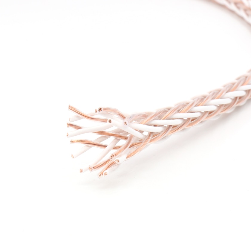 10m 8TC 5N Pure copper Speaker cable hifi audio speaker wire loudspeaker cable