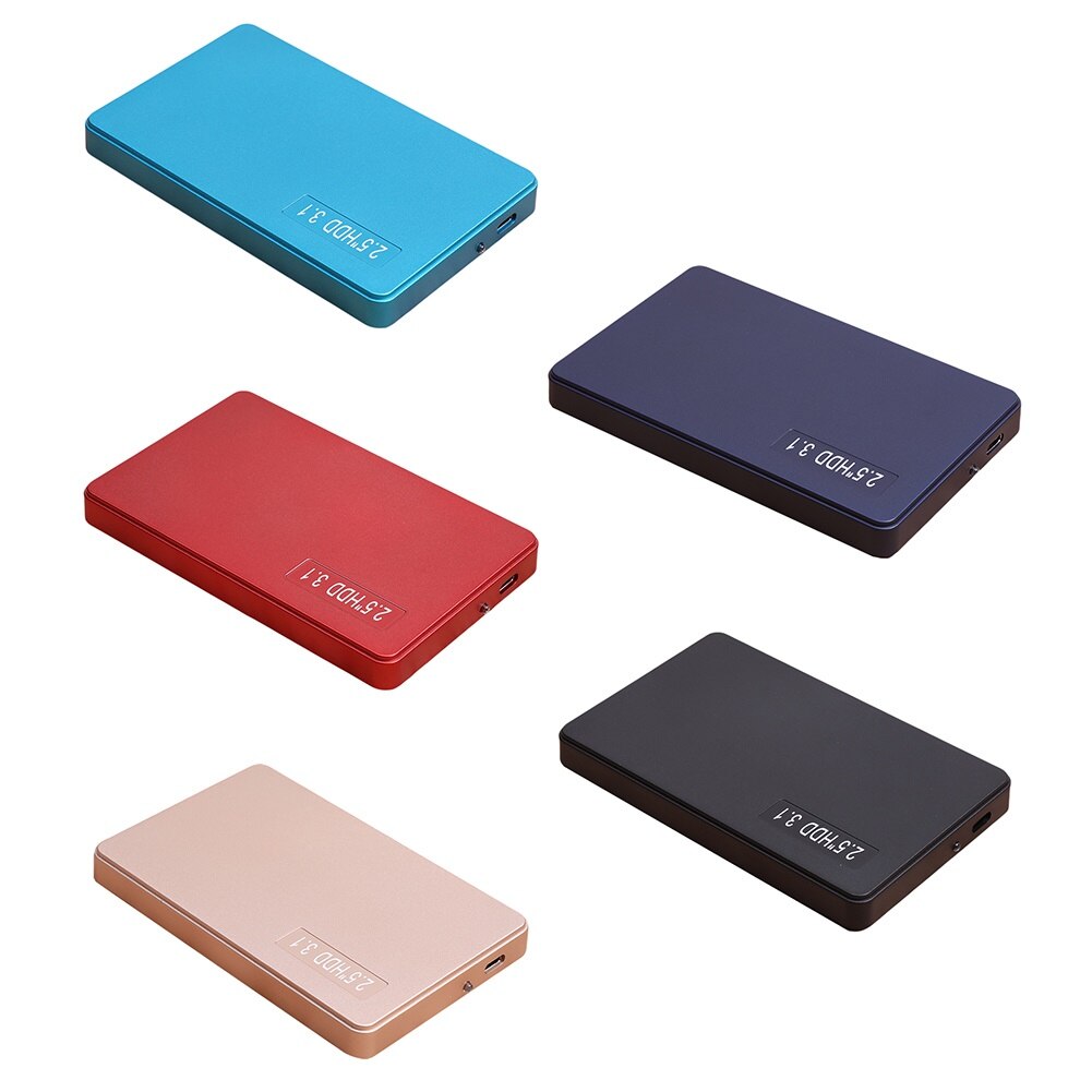 2.5 inch sata usb 3.1 type c hdd ssd behuizing harde schijf behuizing externe hdd behuizing 6 gps hoge snelheid