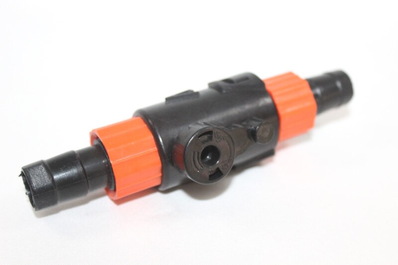 NuoNuoWell 2x Fish Tank Water Flow Control Lock Valve Connector For 12/16mm Sofe Hose Aquarium Irrigation Pipe Fittings