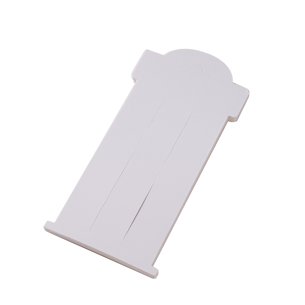 Soporte de cartón para tarjetas de exhibición, accesorio de joyería, organizador, embalaje para pequeñas empresas, Clip para el pelo, 16x8cm, 20 piezas: Rosa