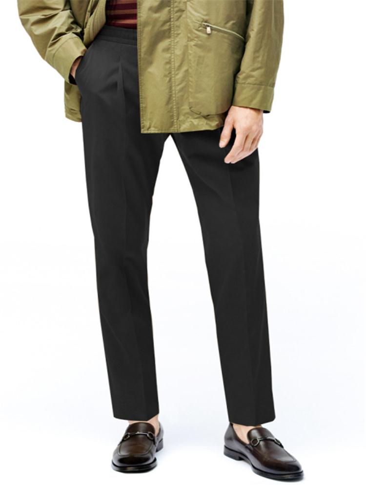 Men&#39;s Simple Casual Pants 2022 Spring Youth Business Casual Cigarette Pants Versatile Straight Leg Pants