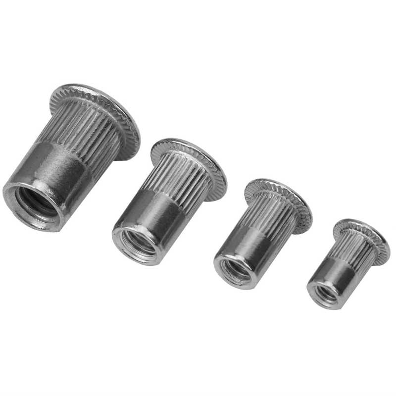 screw thread repair metric threaded inserts Stainless Steel Mixed M3 M4 M6 Rivet Nut Insert Nuts Kit Hardware
