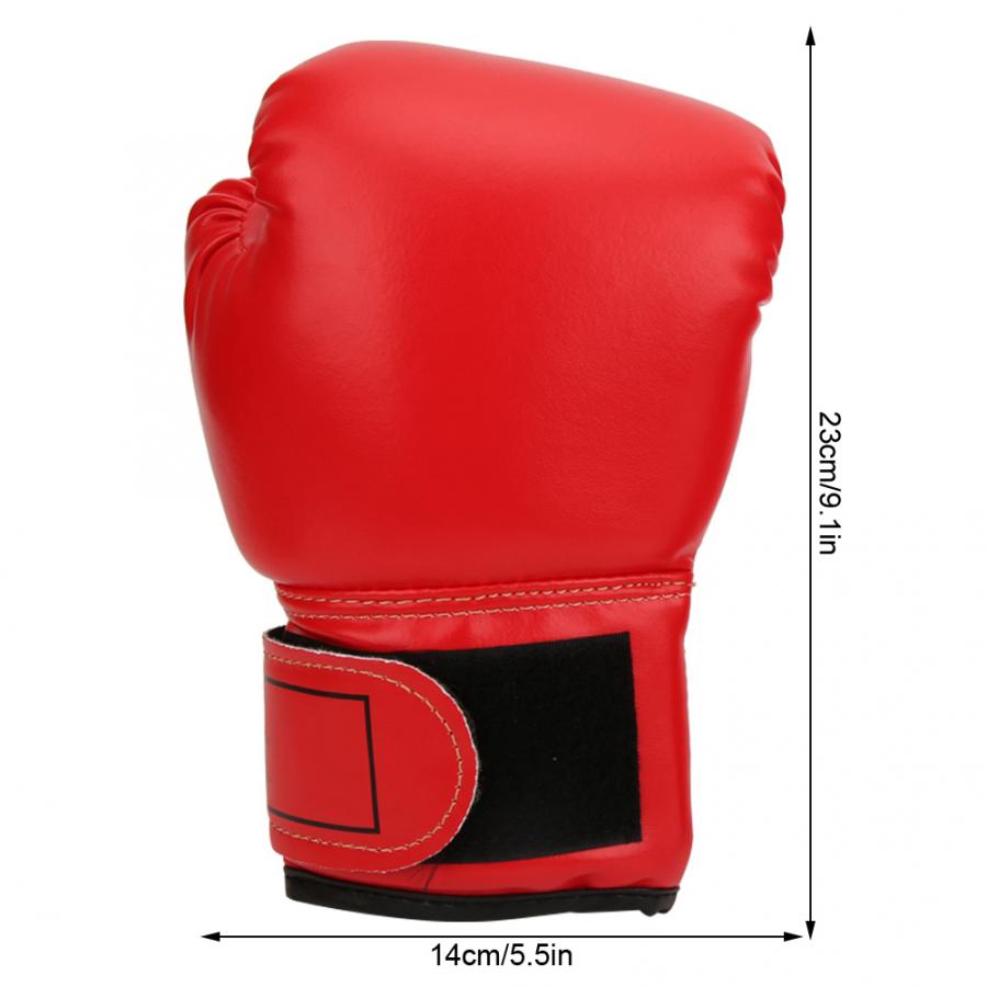 1 Pair Child Boxing Gloves Kids Training Fighting Gloves Muay Thai Sparring Punching Kickboxing Breathable Punching Gloves Mitts