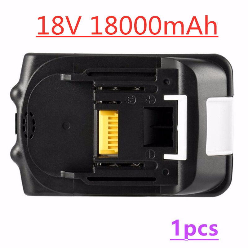 Power Tool Battery 18000mAh - Li-ion Replacement for Makita 18V LXT BL1860B BL1850: Green