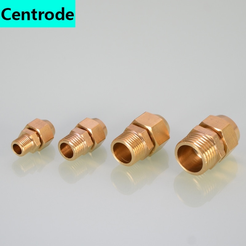 Pipe Fittings Outer wire flaring direct copper pipe expansion 1/8IN 1/4IN 3/8IN 1/2IN expansion 6/8/10/12/14/16mm pipe joint