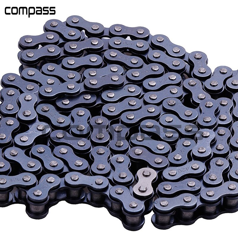 420 132 Link Chain for 110cc 125cc Dirt Pit Bike ATV Quad Go Kart Scooter Mini With Breaker For 420-530