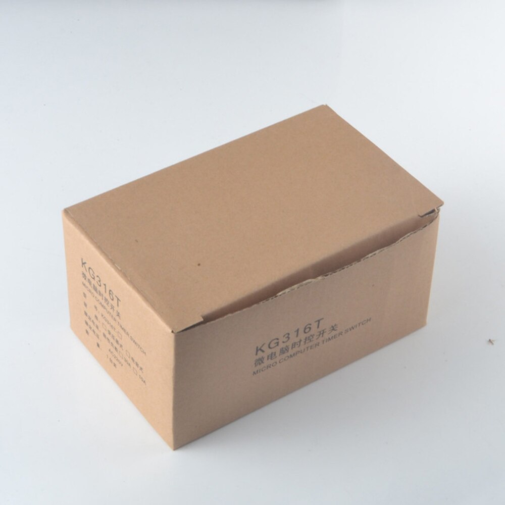 1 Pcs Digital Programmable Electronic Timer Time Switch Relay Controller Intelligent Microcomputer AC 220V KG316T