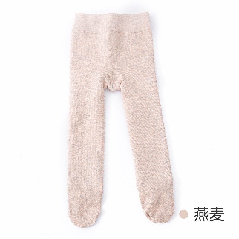 Nuovi collant per ragazze addensati per l'inverno autunno 1 pz abbigliamento per neonate calde calze per bambini 0-6 anni collant per bambini solidi: C / S(0-2 years old)