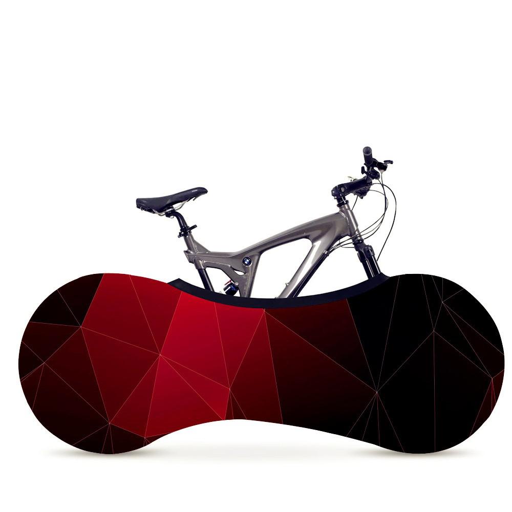 26-29 tommer cykelcover geometric line serie indendørs cykelcover funda cykeltilbehør støvtæt ridsesikker opbevaringstaske: 4