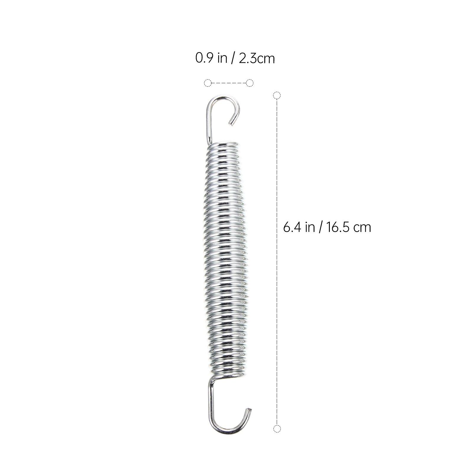 1 Set of Galvanized Steel Wire Tension Springs Tension Springs with Drag Hook