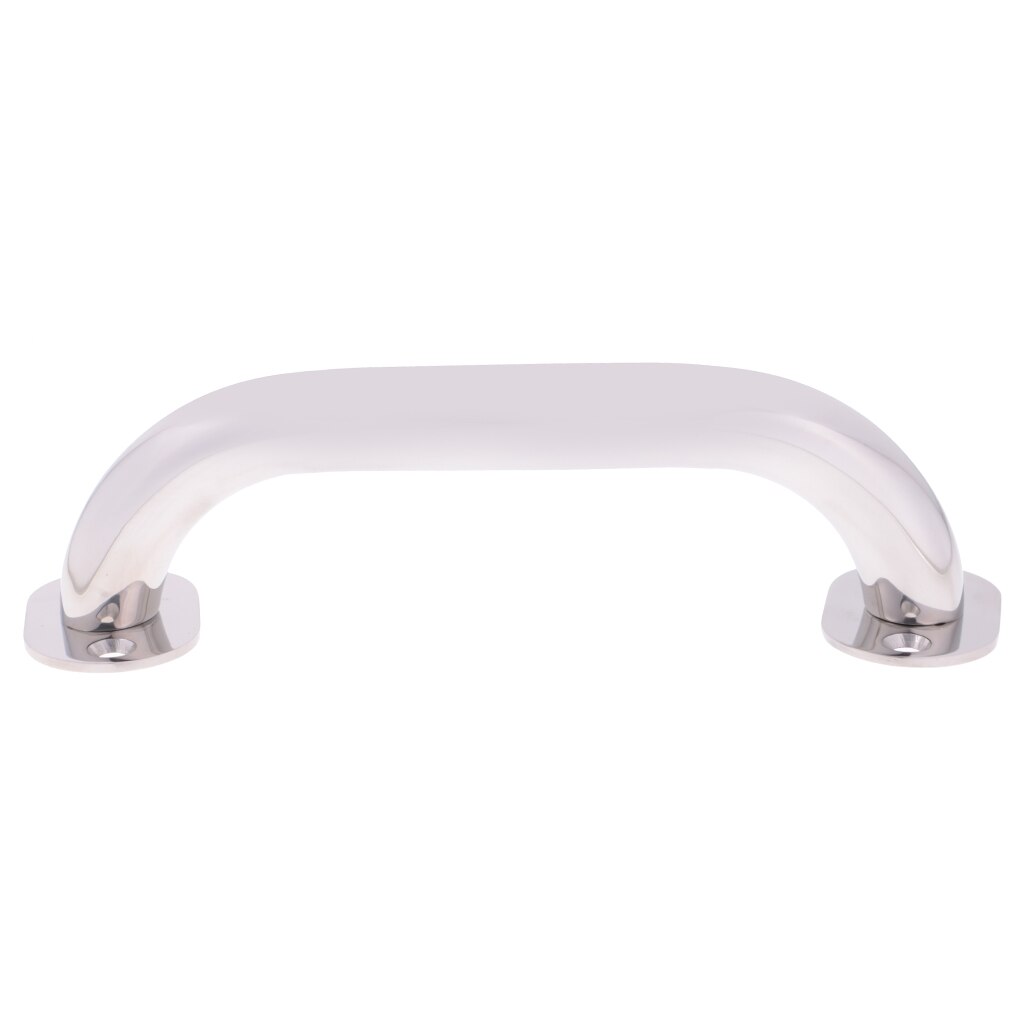 Marine Grade Stainless Steel Polished Boat Round Handrail 9-Inch