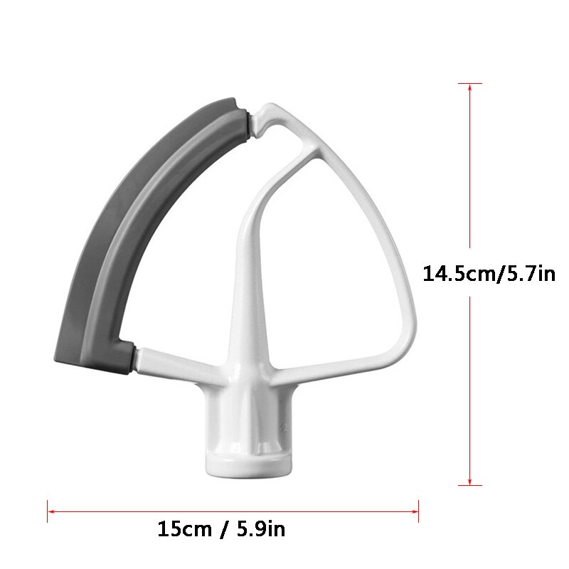Tilt-Head Flex Edge Onderdelen 4.5/5 Quart(5L) voor Kitchenaid KFE6L K45SS KSM1 KSM100 Etc Tilt-Head Stand Mixers Professionele