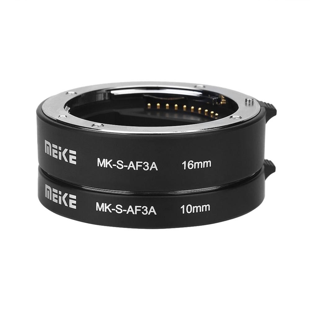 Meike MK-S-AF3A Macro Extension Tube Dicht Schot Adapter Ring Lens Autofocus Voor Sony Nex Micro Auto Dslr 10Mm 16Mm E-Mount Cam
