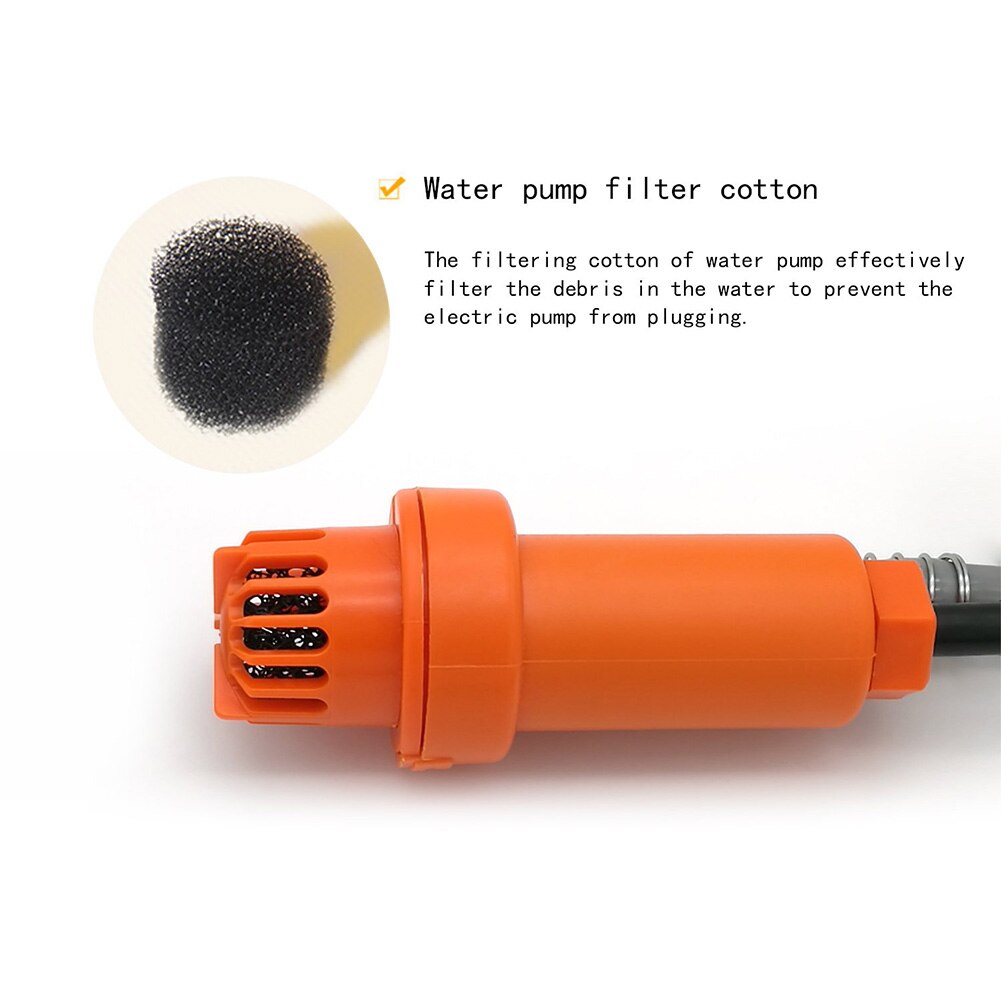 3 Kleuren 12V Elektrische Auto Plug Outdoor Camper Caravan Van Camping Reizen Douche Auto Caravan Wandelen Reizen Douche Pomp pijp Kit