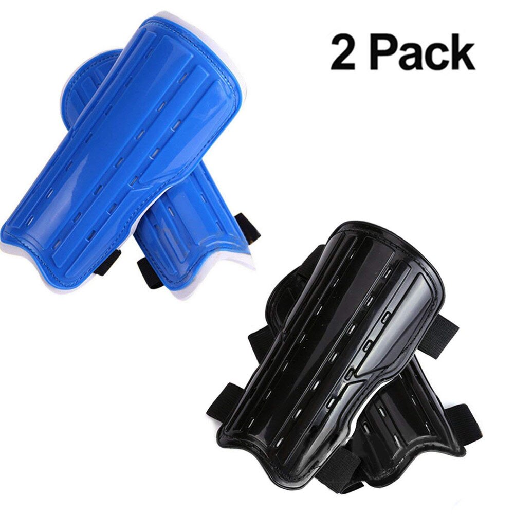 2 Paar Voetbal Scheenbeschermers Plastic Voetbal Guards Been Protector Voor Kids Beschermende Kleding Ademend Scheenbeschermer Beschermende # T1P