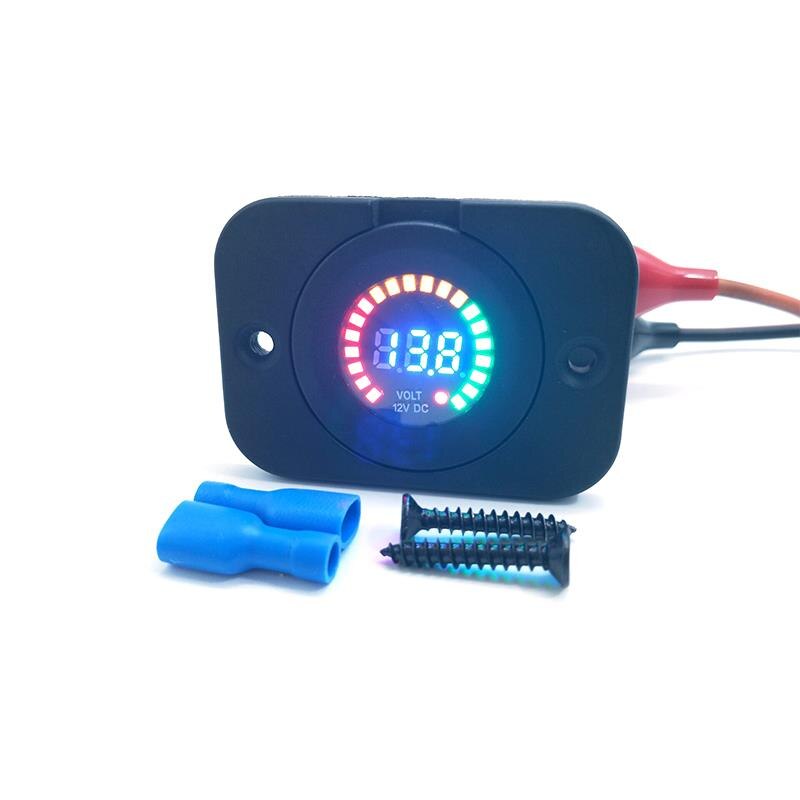 DC 12 V-24 V LED Panel Digitale Spanning Professionele Volt Meter Display Gauge Voltmeter Draagbare voor auto Motorfiets