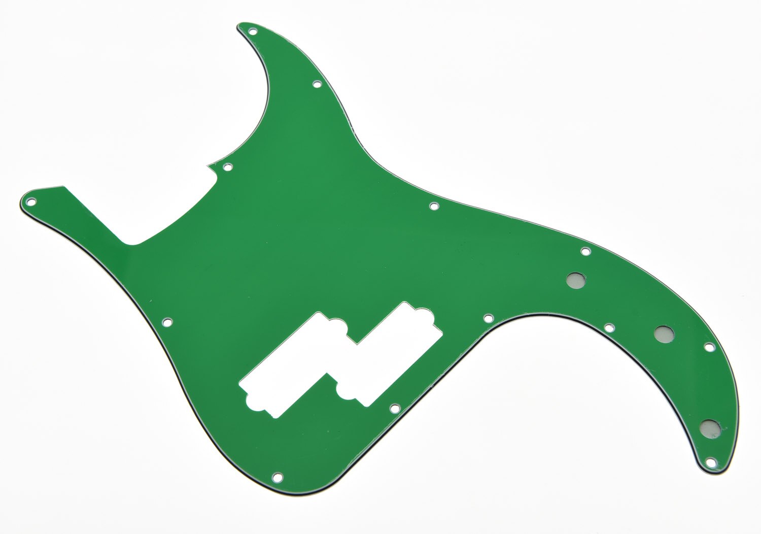 KAISH USA Spec Precision Bass P Bass Pickguard Scrach Plate 3 Ply 9 colors: Green